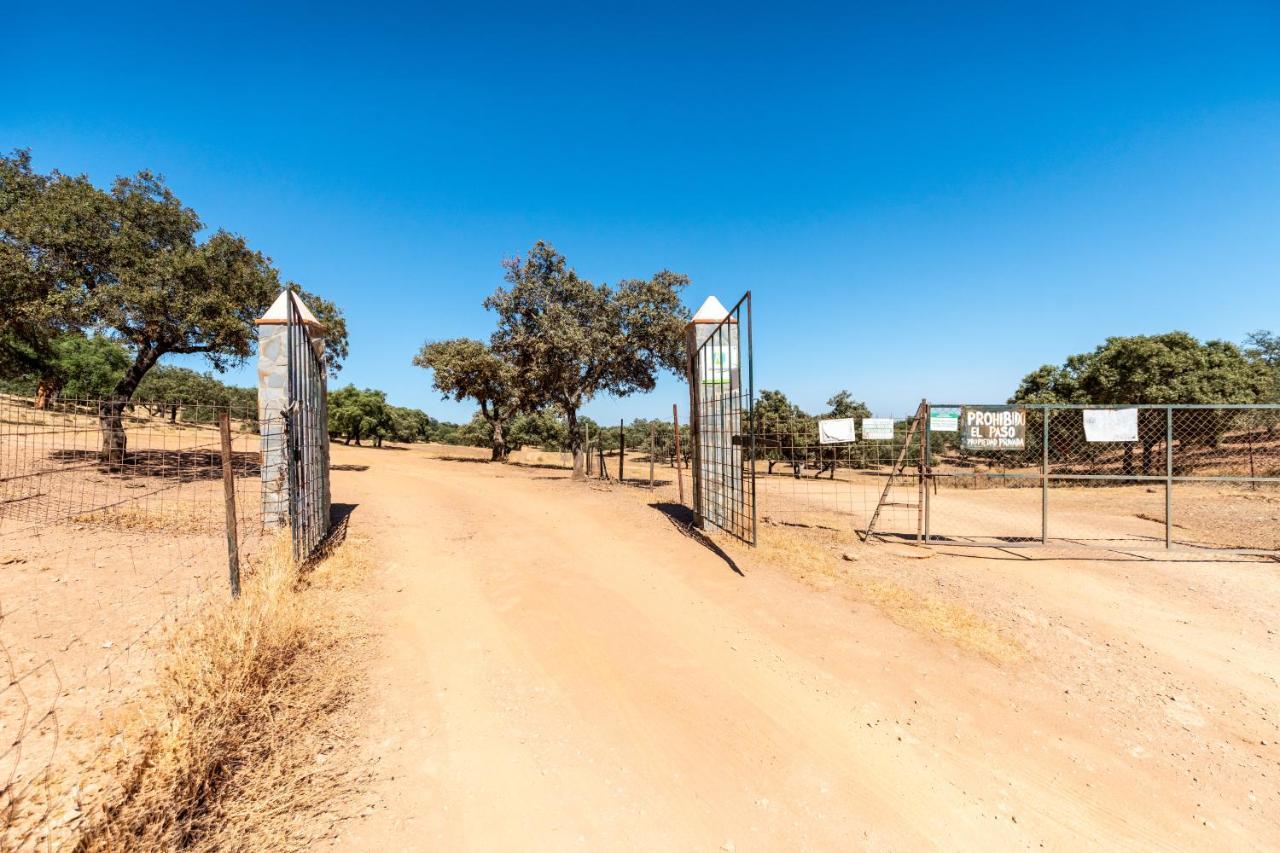 Casa Rural Quejigo Con Piscina سانتا أولالا ديل كالا المظهر الخارجي الصورة