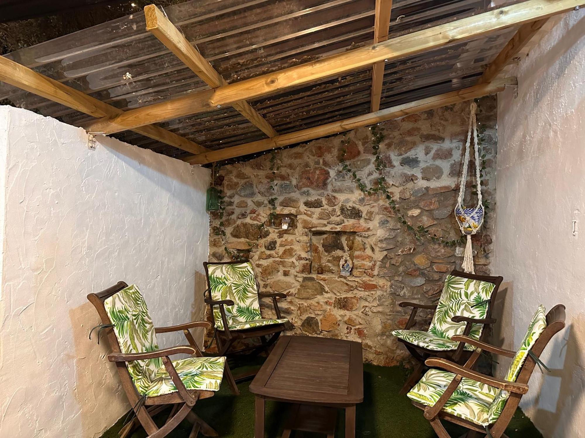 Casa Rural Quejigo Con Piscina سانتا أولالا ديل كالا المظهر الخارجي الصورة
