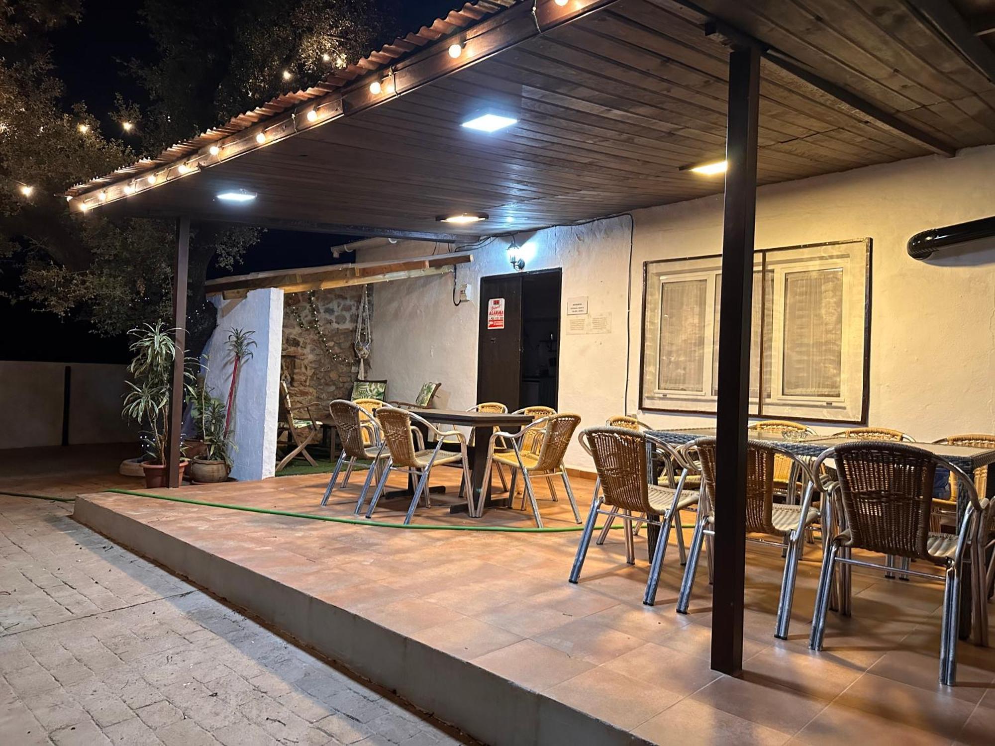 Casa Rural Quejigo Con Piscina سانتا أولالا ديل كالا المظهر الخارجي الصورة